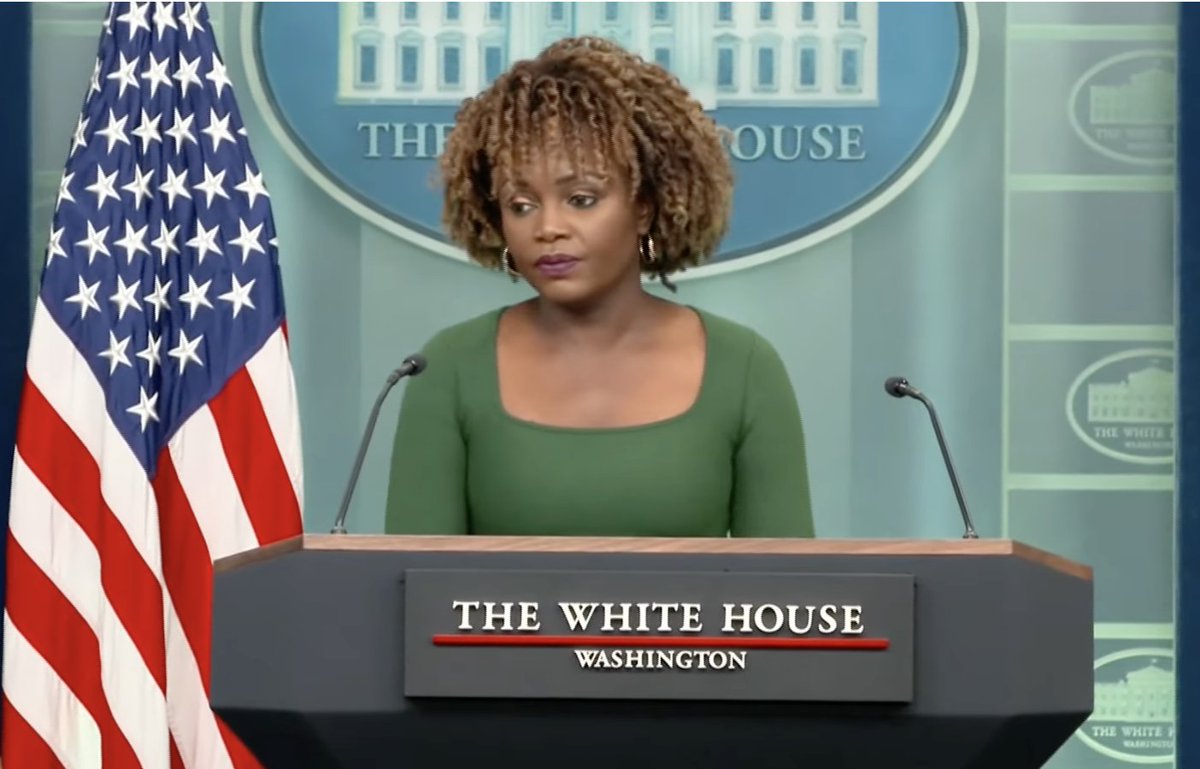 Biały Dom @PressSec Karine Jean-Pierre: Wiemy o wystrzeleniu przez Rosję rakiety balistycznej średniego zasięgu przeciwko Ukrainie. W ostatnich dniach poinformowaliśmy Ukrainę i naszych bliskich sojuszników, aby pomóc im się przygotować